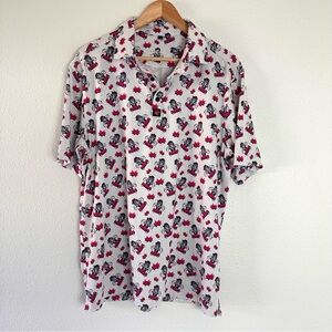 🏌️Let’s Go Mens Monkey Golf Polo L